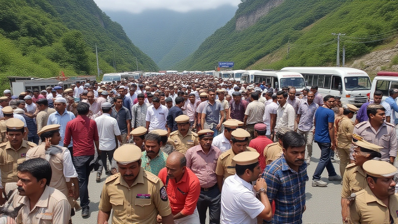 चारधाम यात्रा में खतरा: बदरिनाथ हाईवे पर 20 भूस्खलन जोन